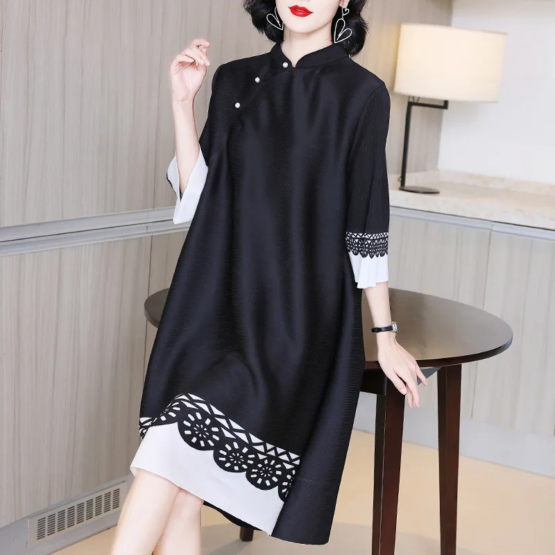 TVVOVVIN French Fashion Pleated Dress Spring 2021 New Women's Loose Large Size Stand Collar A-line Dress WUVV
TVVOVVIN French Fashion Pleated Dress Spring 2021 New Women's Loose Large Size Stand Collar A-line Dress WUVV