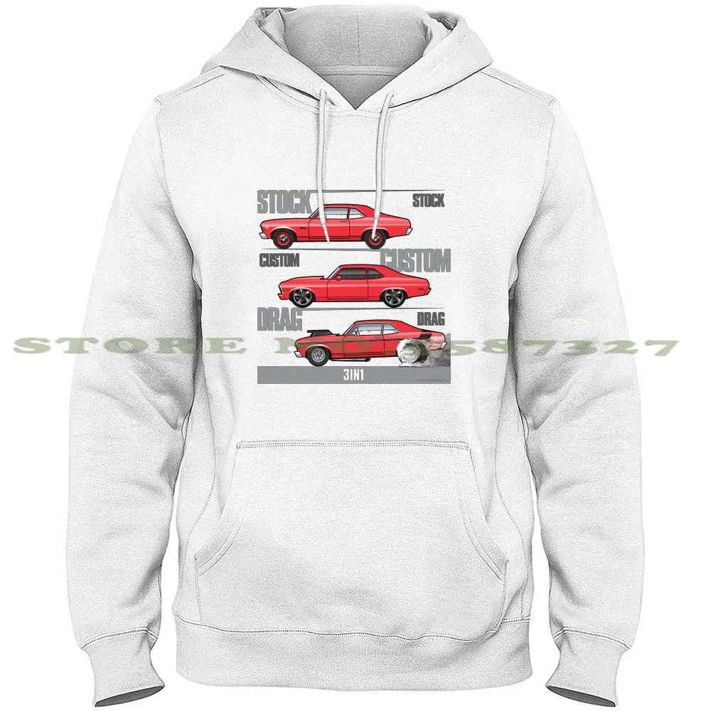 

3 In 1 68-72 Red Chevy Nova Streetwear Sport Hoodie Sweatshirt 68 69 70 71 72 1968 1969 1970 1971 1972 Chevy Nova Chevrolet Ss