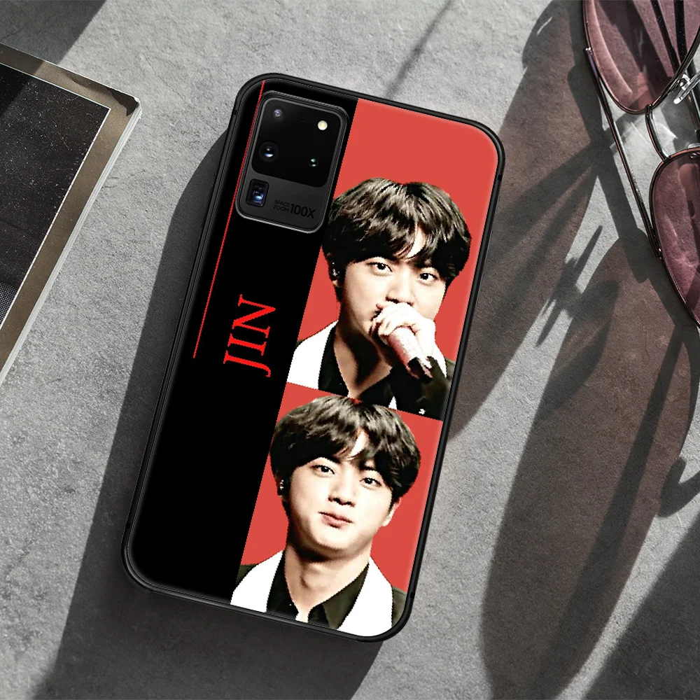 Bangtan Boys Kim Seok Jin Phone Case Cover Hull For Samsung Galaxy S 7 8 9 10 e 20 FE edge uitra plus Note 9 10 20 black Bumper
Bangtan Boys Kim Seok Jin Phone Case Cover Hull For Samsung Galaxy S 7 8 9 10 e 20 FE edge uitra plus Note 9 10 20 black Bumper