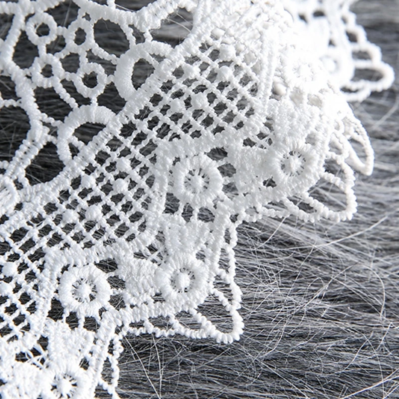 2021 New Lolita Decorative Fake Collar Lace Shawl Embroidery Mesh Dickey Necklace 
2021 New Lolita Decorative Fake Collar Lace Shawl Embroidery Mesh Dickey Necklace