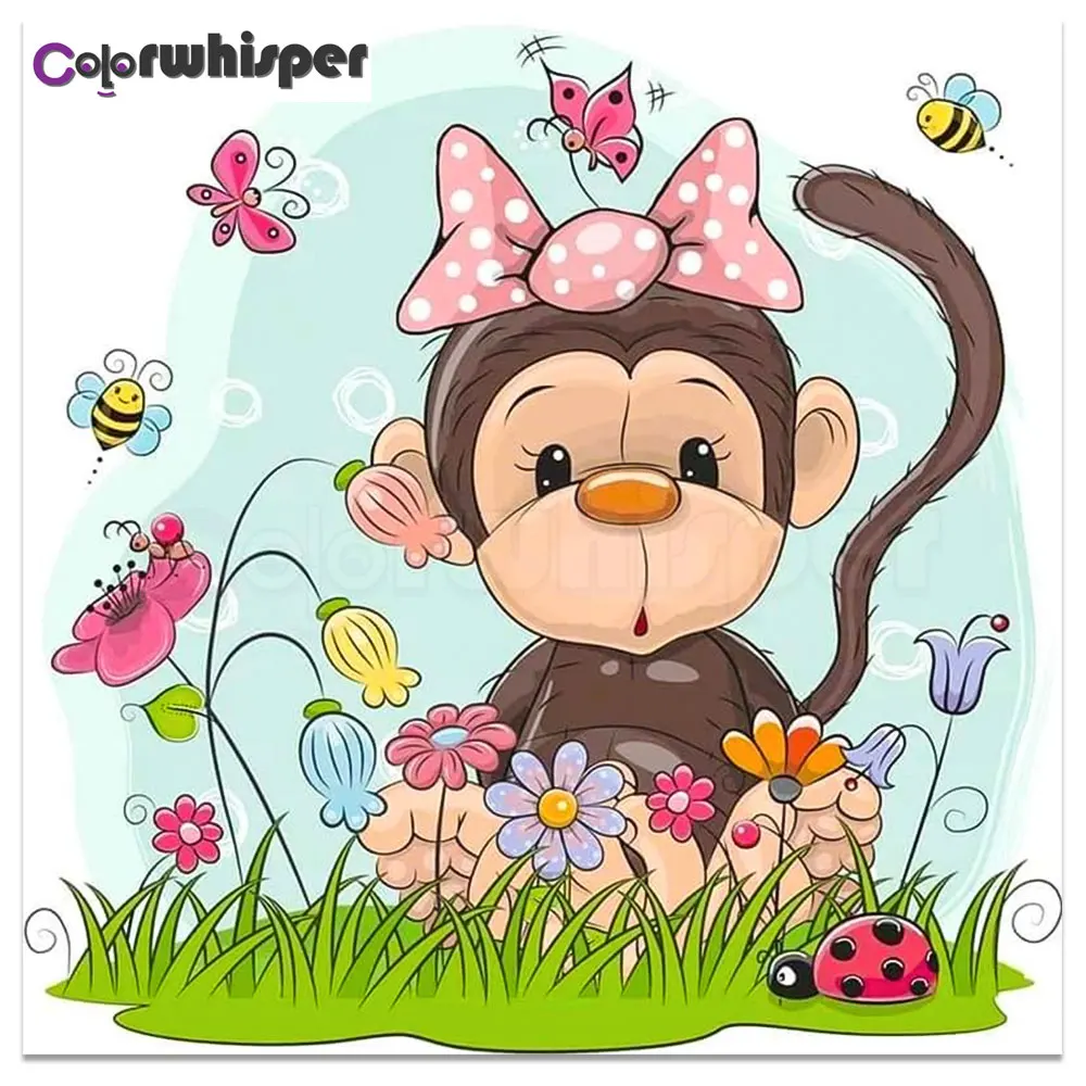 Daimond Painting 5D Full Square/ Round Cartoon Monkey Diamond Rhinestone Embroidery Crystal Mosaic Cross Stitch Decor S640 
Daimond Painting 5D Full Square/ Round Cartoon Monkey Diamond Rhinestone Embroidery Crystal Mosaic Cross Stitch Decor S640