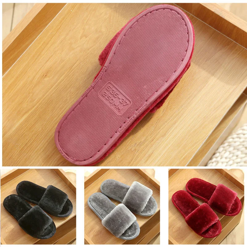 Winter Women House Slippers Warm Faux Fur Fashion Shoes Woman Slip on Flats Designer Ladies Furry Slippers Female Slides Indoor 
Winter Women House Slippers Warm Faux Fur Fashion Shoes Woman Slip on Flats Designer Ladies Furry Slippers Female Slides Indoor