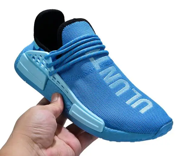 

running Shoes Human Race Pharrell Williams BBC Infinite Species Know Soul SUN CALM Solar Pack HU Trail men women sneakers