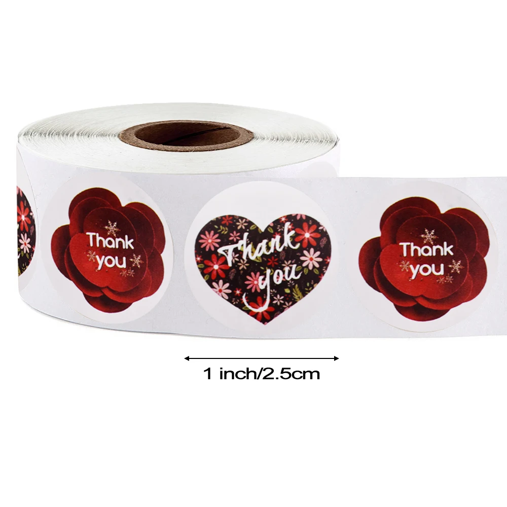 Heart shape Red Rose Thank you Stickers seal DIY handmade Flower sticker craft gift packaging christmas stationery stickers
Heart shape Red Rose Thank you Stickers seal DIY handmade Flower sticker craft gift packaging christmas stationery stickers