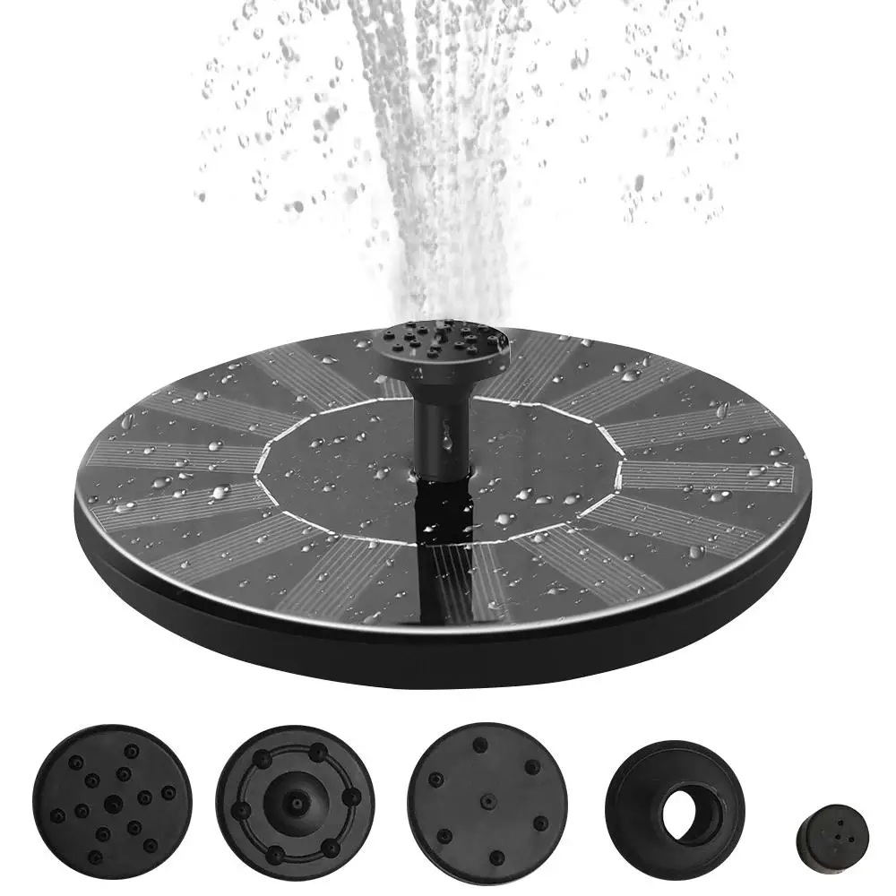Plastic Energy Saving Pool Solar Fountain Solar Water Pump Durable Portable Fountain Water Pump Garden
Plastic Energy Saving Pool Solar Fountain Solar Water Pump Durable Portable Fountain Water Pump Garden