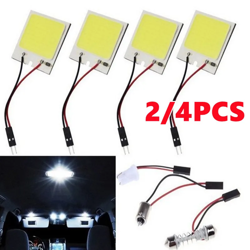 2/4PCS Car Interior Accessories 18/24/36/48 SMD T10 4W 12V COB Car Interior Panel LED Lights Bulb Car Dome Light Car Panel Lamp
2/4PCS Car Interior Accessories 18/24/36/48 SMD T10 4W 12V COB Car Interior Panel LED Lights Bulb Car Dome Light Car Panel Lamp