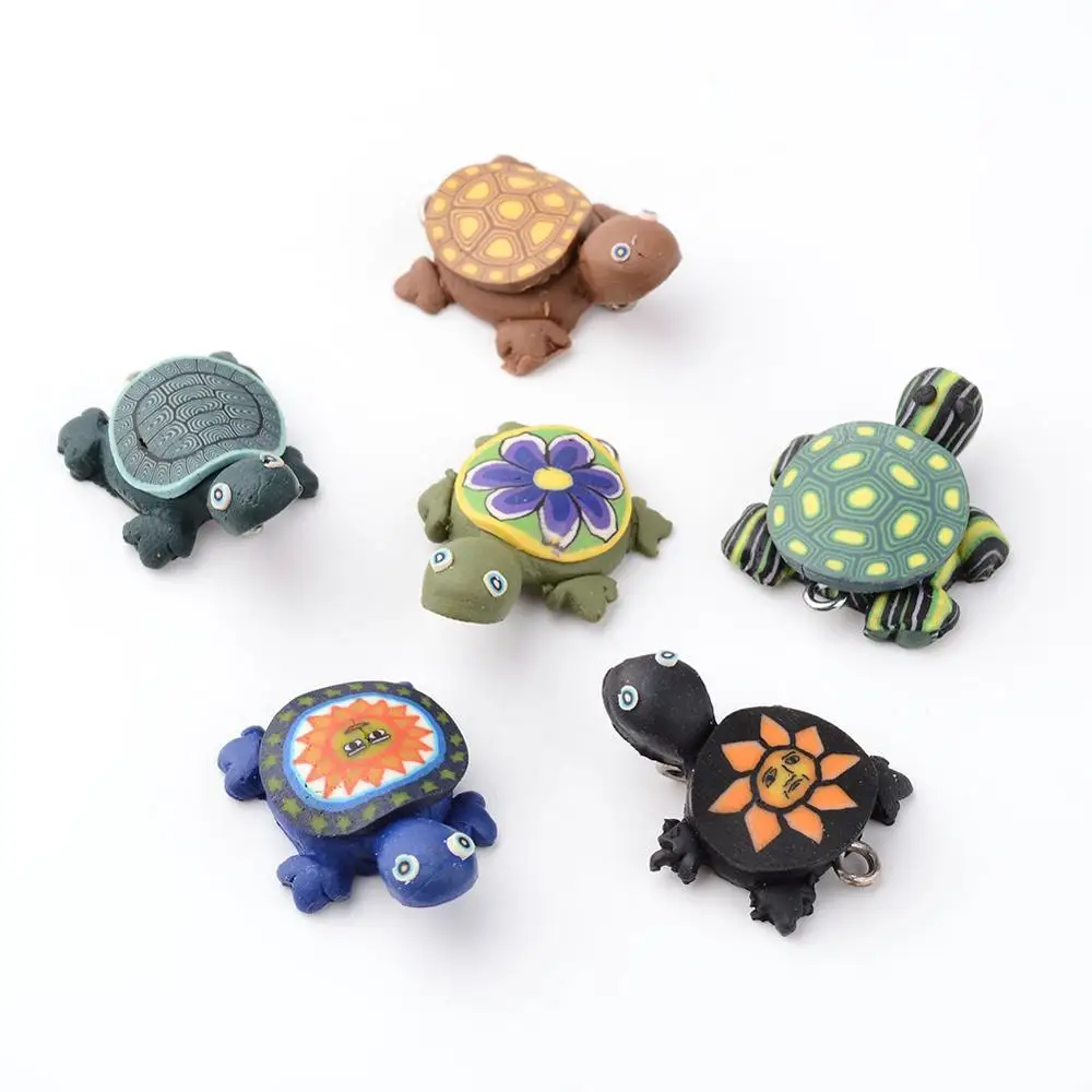 100pcs Handmade Polymer Clay Pendants Charms Tortoises Mixed Color for Jewelry Making DIY Findings 19x26mm Hole: 2mm
100pcs Handmade Polymer Clay Pendants Charms Tortoises Mixed Color for Jewelry Making DIY Findings 19x26mm Hole: 2mm