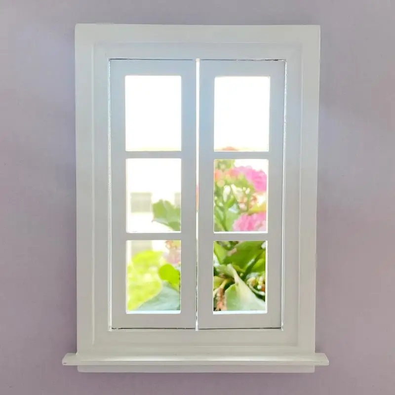 1:12 Dollhouse Miniature Wood Window Ob11 Open Close Double Open White 6-panel Window Simulation Doll Accessories Pluzz Toys
1:12 Dollhouse Miniature Wood Window Ob11 Open Close Double Open White 6-panel Window Simulation Doll Accessories Pluzz Toys
