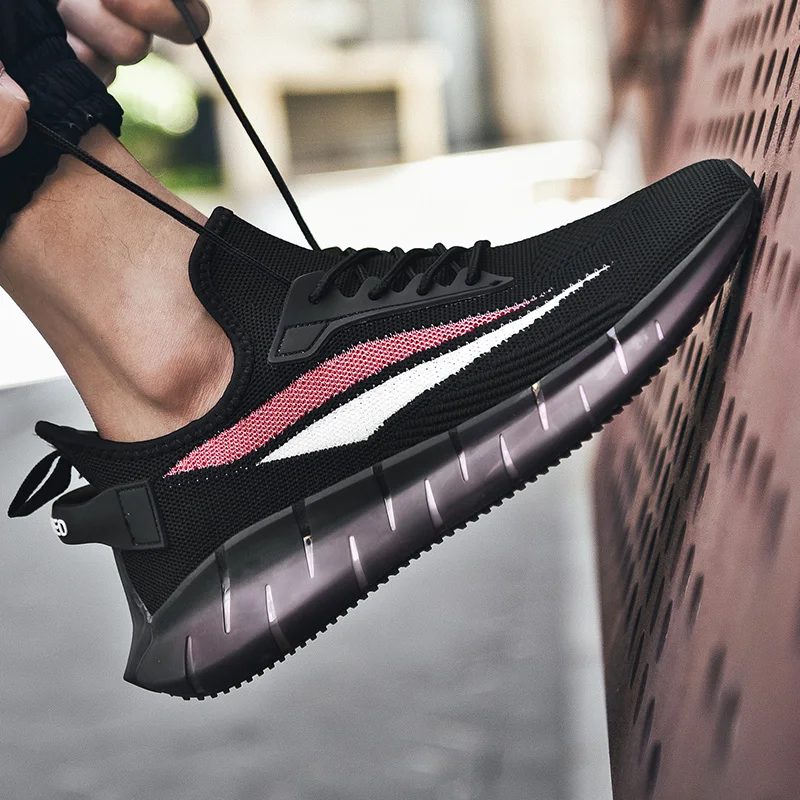 Sneakers Men Leisure Shoes Black Sneakers Men Casual Fashion Light Breathable For Mens Hot Sale Solid White Knitting Men's
Sneakers Men Leisure Shoes Black Sneakers Men Casual Fashion Light Breathable For Mens Hot Sale Solid White Knitting Men's