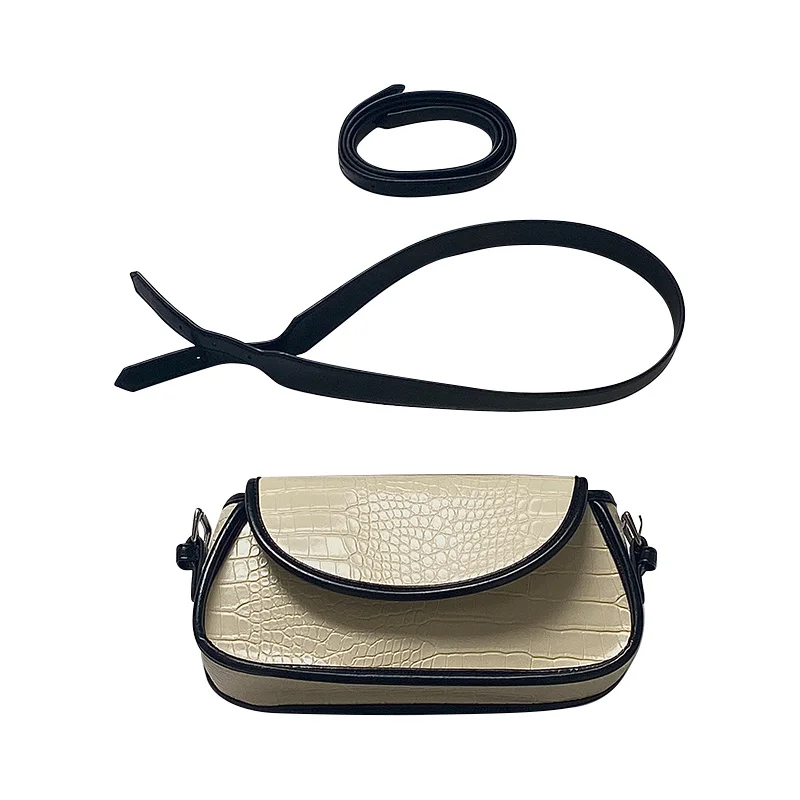 Luzi 2021 Korean spring and summer new alligator pattern color matching one shoulder women's bag fashion armpit bag
Luzi 2021 Korean spring and summer new alligator pattern color matching one shoulder women's bag fashion armpit bag