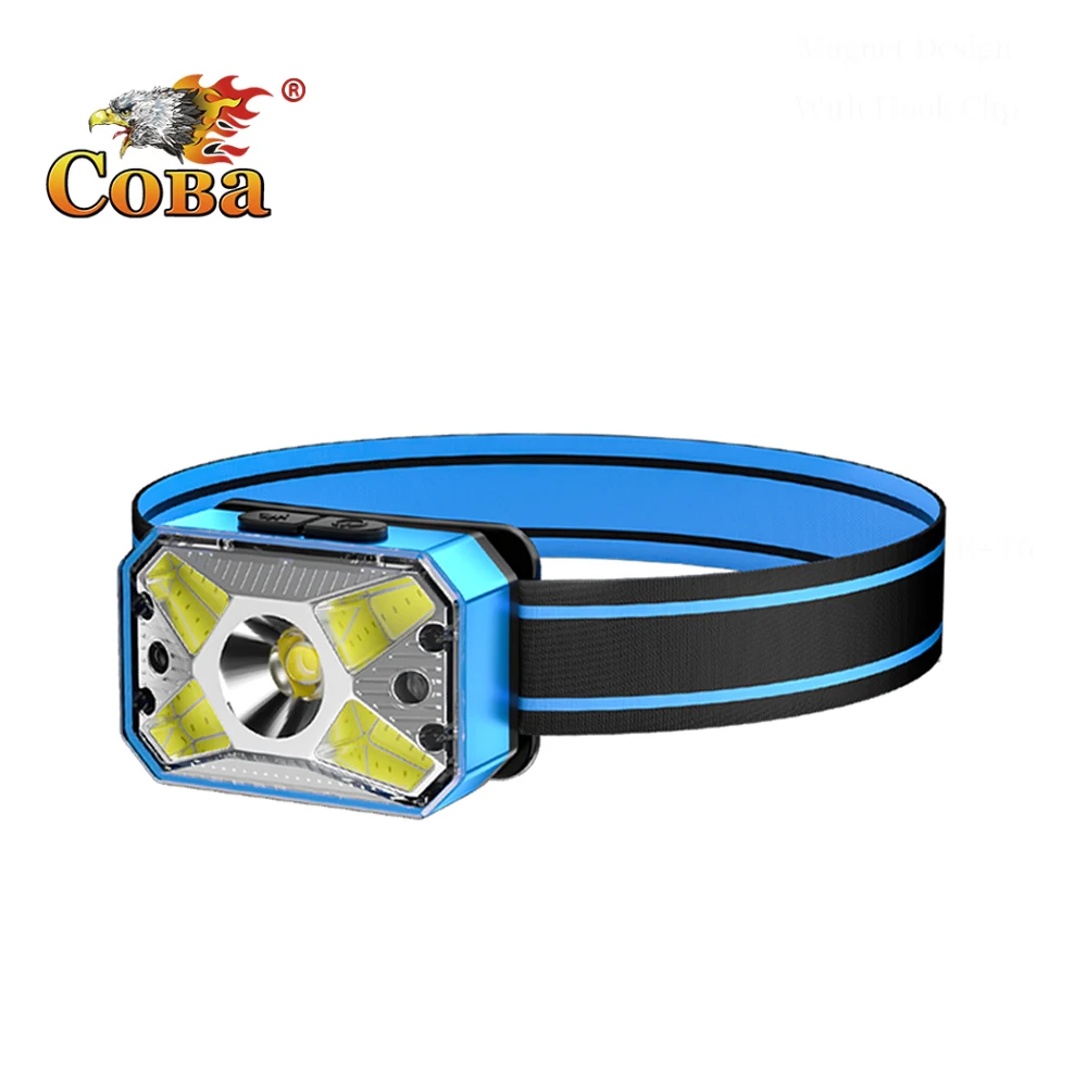 Coba Powerful Headlamp Mini Rechargeable LED Headlamp Body Motion Sensor Headlight Camping Flashlight Head Light Torch Lamp
Coba Powerful Headlamp Mini Rechargeable LED Headlamp Body Motion Sensor Headlight Camping Flashlight Head Light Torch Lamp