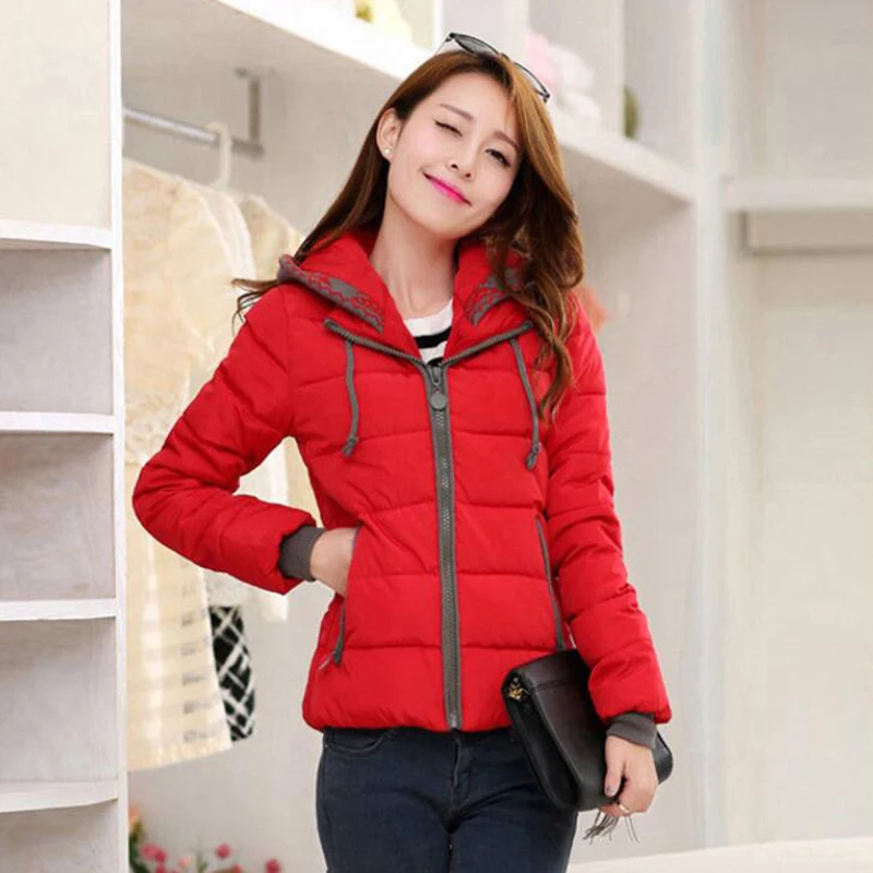 New 2020 Women's Cotton Coat Parkas Winter Jackets Korea Style Short Hooded Zipper Cotton Padded Thick Warm Jacket Overcoat K808
New 2020 Women's Cotton Coat Parkas Winter Jackets Korea Style Short Hooded Zipper Cotton Padded Thick Warm Jacket Overcoat K808