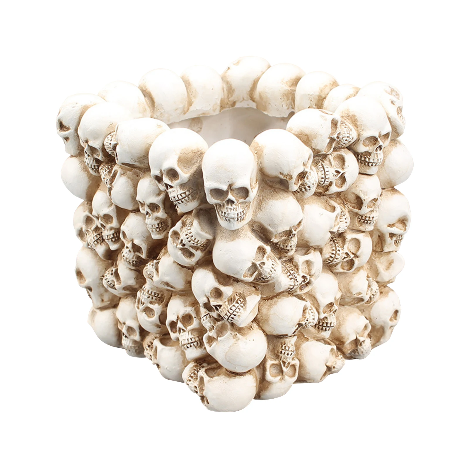 Skull Shape Halloween Resin Skeleton Stationery Square School Office Pencil Storage Container Home Flower Tray Horror Pen Holder
Skull Shape Halloween Resin Skeleton Stationery Square School Office Pencil Storage Container Home Flower Tray Horror Pen Holder