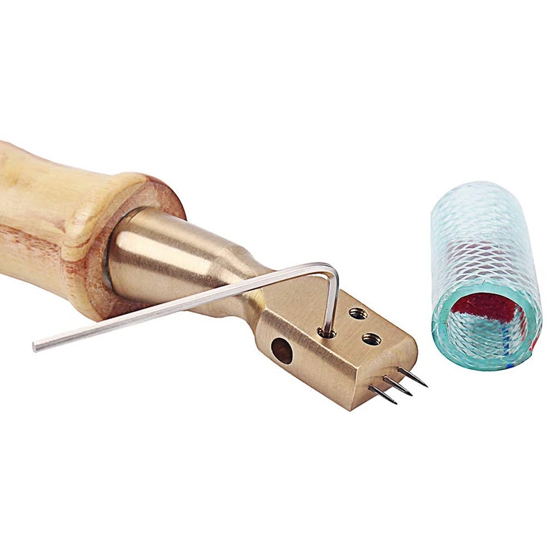 Piano Tuner Tool Bent Head Piano Hammer 3 Needle Voicing Tool with Hardwood Handle and Wrench and Pipe 
Piano Tuner Tool Bent Head Piano Hammer 3 Needle Voicing Tool with Hardwood Handle and Wrench and Pipe