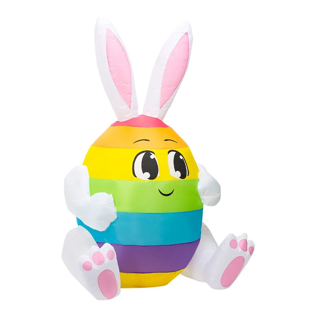 1.5m Easter Inflatables Bunny Color Egg Rabbit Outdoor Indoor Easter Holiday Decoration Yard Lawn Inflatables With LED Lights
1.5m Easter Inflatables Bunny Color Egg Rabbit Outdoor Indoor Easter Holiday Decoration Yard Lawn Inflatables With LED Lights