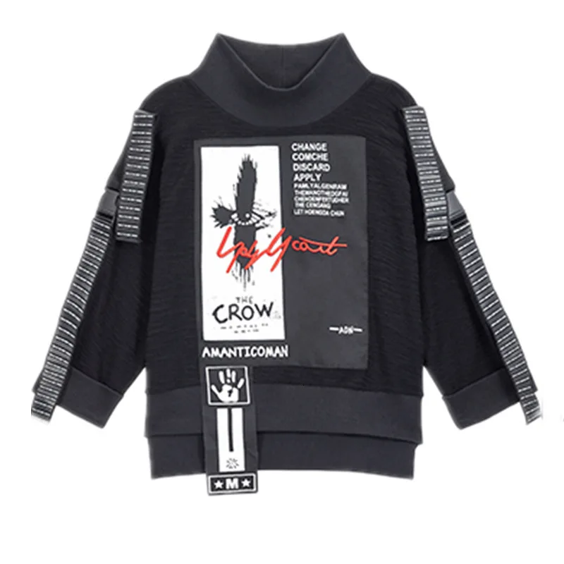 Max LuLu 2019 Fashion Korean Streetwear Ladies Clothes Women Printed Turtleneck Hoodies Vintage Embroidery Sweatshirts Plus Size
Max LuLu 2019 Fashion Korean Streetwear Ladies Clothes Women Printed Turtleneck Hoodies Vintage Embroidery Sweatshirts Plus Size