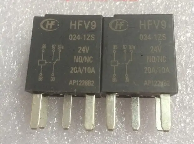 Реле HFV9-024-1ZS HFV9 024-1ZS 024-1ZS-24V HFV90241ZS 24V 24VDC DC24V DIP5 2 шт./лот 
Реле HFV9-024-1ZS HFV9 024-1ZS 024-1ZS-24V HFV90241ZS 24V 24VDC DC24V DIP5 2 шт./лот
