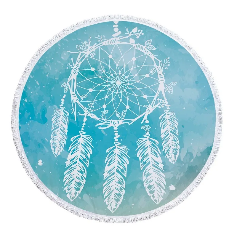 Microfiber round Beach Towel Bath Towel Dreamcatcher Printed Webbing SU 150cm Adult Colorful Quicksand Pattern
Microfiber round Beach Towel Bath Towel Dreamcatcher Printed Webbing SU 150cm Adult Colorful Quicksand Pattern