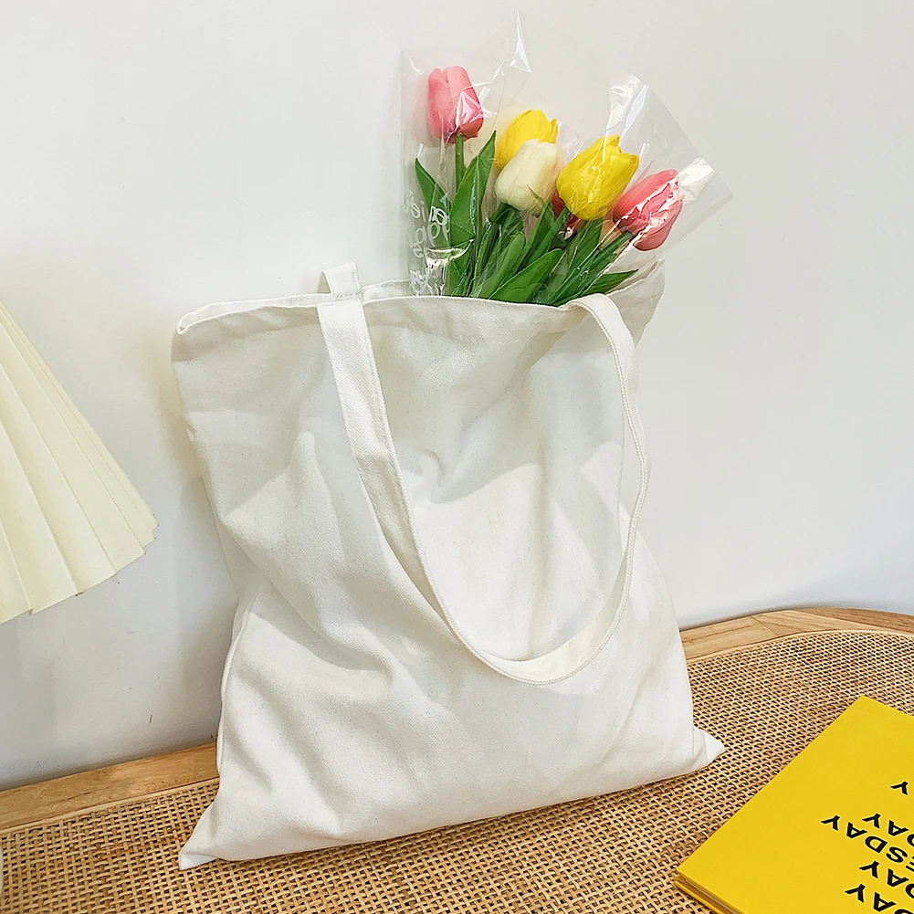 Однотонная женская Холщовая Сумка-тоут через плечо, женская сумка для покупок, повседневные сумки большой емкости 
Однотонная женская Холщовая Сумка-тоут через плечо, женская сумка для покупок, повседневные сумки большой емкости