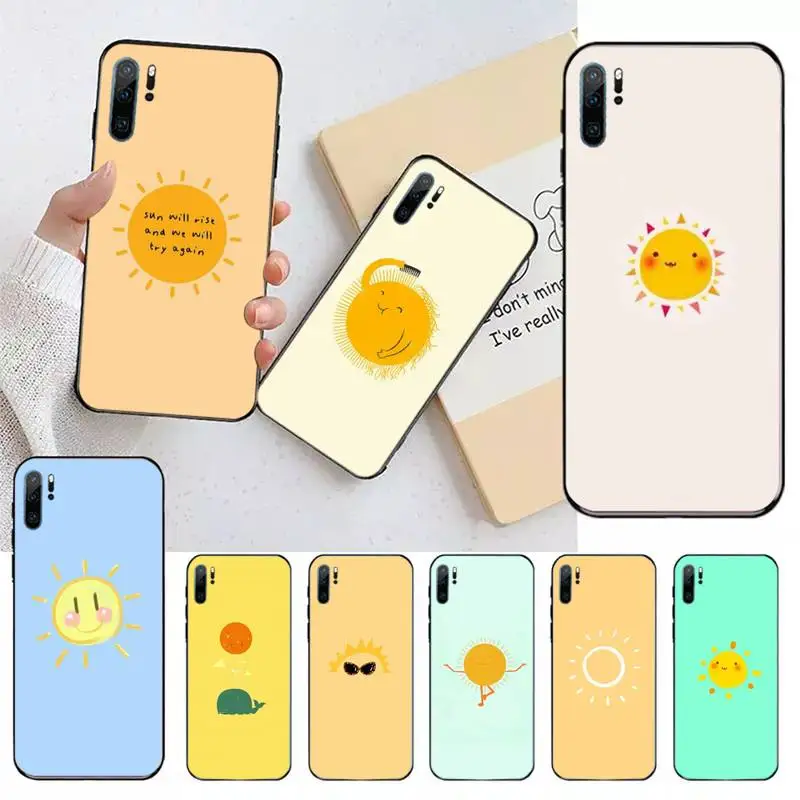 Sun cartoon weather sunny pattern Phone Case For Huawei honor Mate P 10 20 30 40 i 9 8 pro x Lite smart 2019 nova 5t
Sun cartoon weather sunny pattern Phone Case For Huawei honor Mate P 10 20 30 40 i 9 8 pro x Lite smart 2019 nova 5t