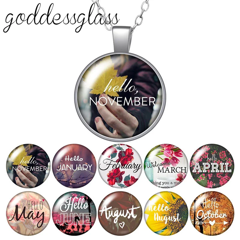 12 месяцев на изображениях Апрель Май Март ноябрь круглый стеклянный кабошон посеребренный/хрустальный кулон ожерелье ювелирные изделия в ...
12 месяцев на изображениях Апрель Май Март ноябрь круглый стеклянный кабошон посеребренный/хрустальный кулон ожерелье ювелирные изделия в ...