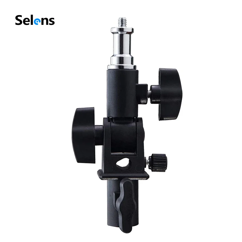Selens U-Shape Flash Umbrella Bracket Swivel Holder Adapter 180° Adjustable 1/4
Selens U-Shape Flash Umbrella Bracket Swivel Holder Adapter 180° Adjustable 1/4