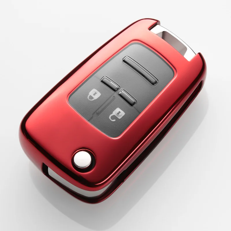 Чехол для ключа из ТПУ чехол Chevrolet Cruze Aveo с кобальтовым крестом Opel Astra J Corsa E Insignia Icon