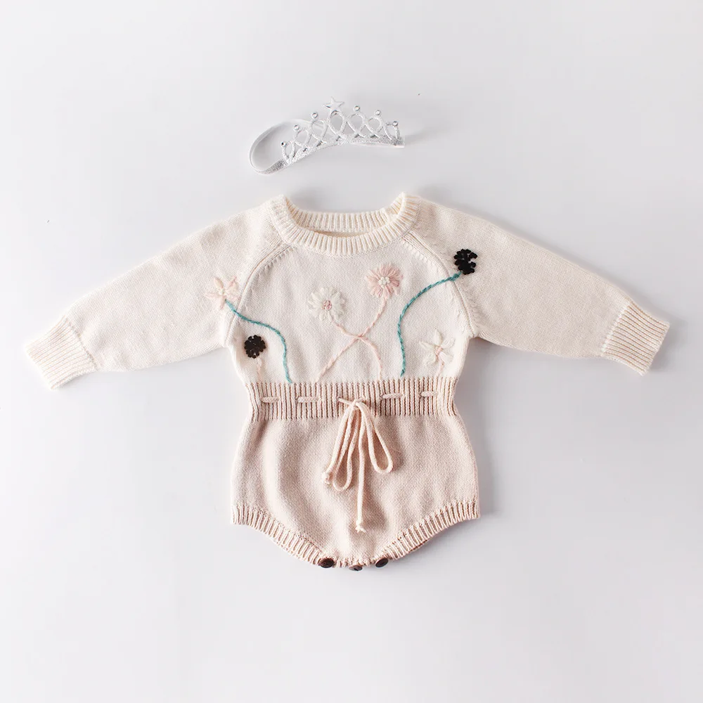 0-24M Newborn Kid Baby Girls Winter Flower Clothes Knit Floral Sweater Romper Elegant Cute Sweet Jumpsuit Lovely New Born Outfit
0-24M Newborn Kid Baby Girls Winter Flower Clothes Knit Floral Sweater Romper Elegant Cute Sweet Jumpsuit Lovely New Born Outfit
