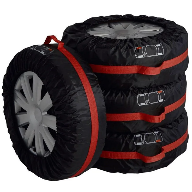 4Pcs Spare Tire Cover Case Polyester Car Tire Storage Bags Auto Tyre Accessories Vehicle Wheel Protector
4Pcs Spare Tire Cover Case Polyester Car Tire Storage Bags Auto Tyre Accessories Vehicle Wheel Protector