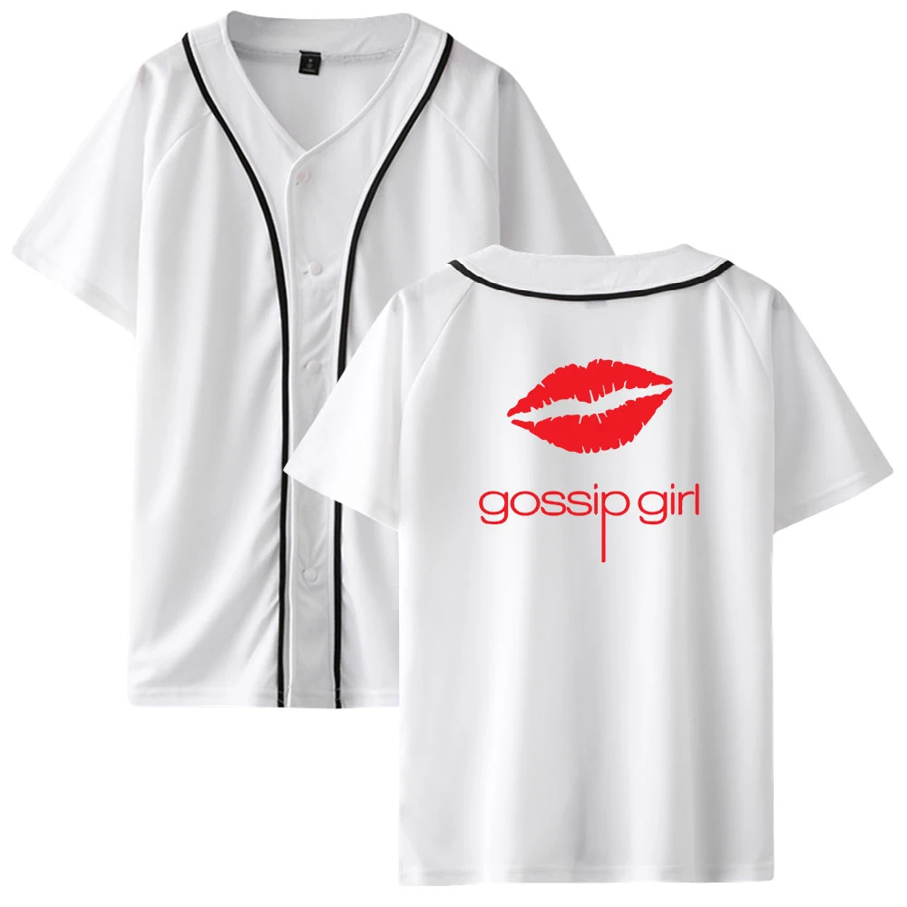 Gossip Girl Fashion Prints Baseball T-shirts Women/Men Summer Short Sleeve Tshirt Hot Sale Casual Harajuku Streetwear Clothes
Gossip Girl Fashion Prints Baseball T-shirts Women/Men Summer Short Sleeve Tshirt Hot Sale Casual Harajuku Streetwear Clothes
