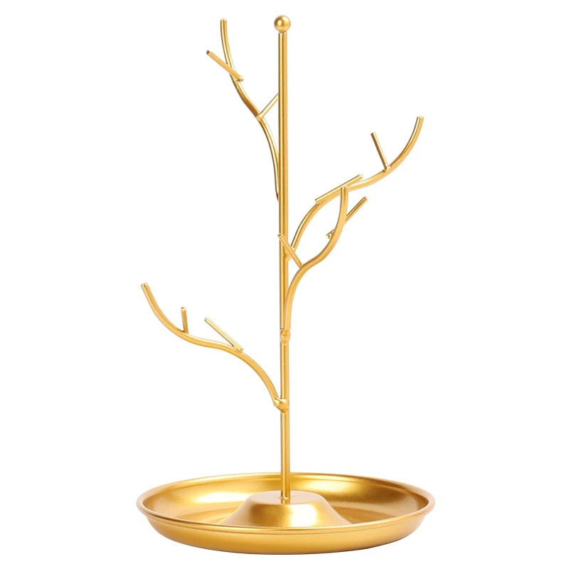 Jewelry Display Stand Rack Tree Stand Iron Necklace Earring Holder Bracelet Fashion Organizer
Jewelry Display Stand Rack Tree Stand Iron Necklace Earring Holder Bracelet Fashion Organizer
