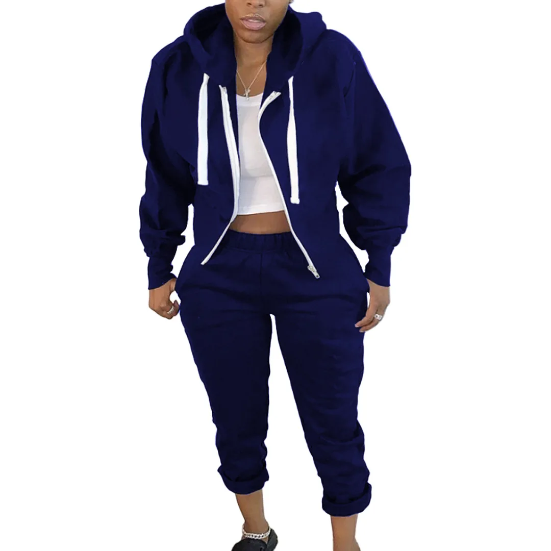 2021 Spring Solid Printing Sets Women Casual Hooded Zipper Long Sleeve Sports Sweatshirt Tops High Waist Yoga Pants Tracksuit
2021 Spring Solid Printing Sets Women Casual Hooded Zipper Long Sleeve Sports Sweatshirt Tops High Waist Yoga Pants Tracksuit