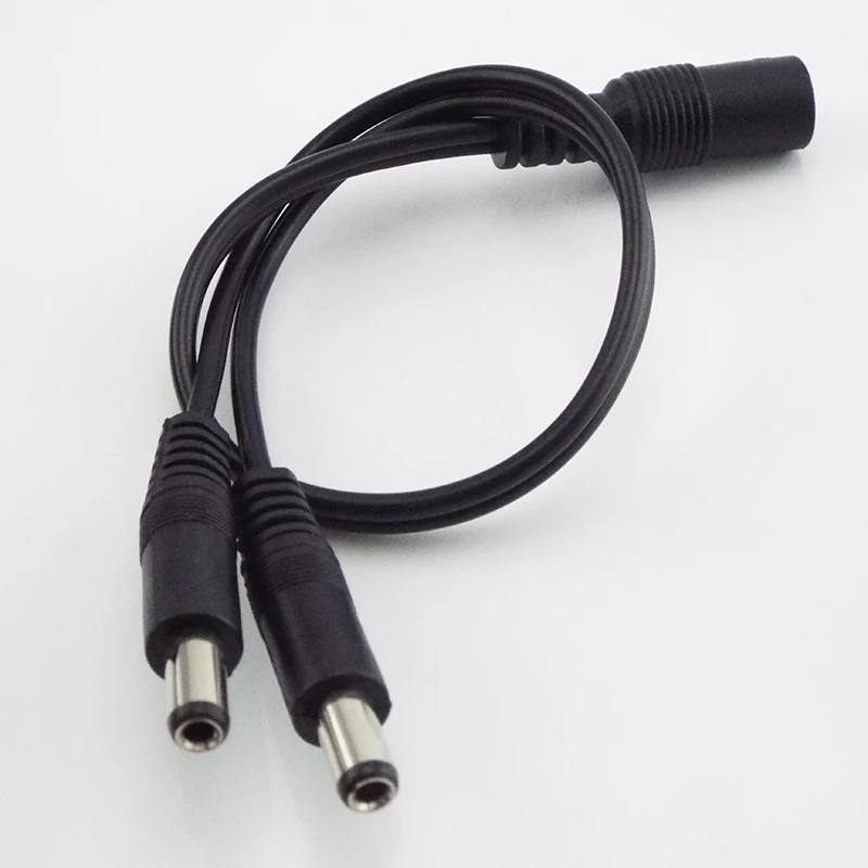 DC 1 Female to 2 Male Power Splitter Cable 2.1*5.5mm for CCTV Camera Security DVR Accessories LED Light Strip
DC 1 Female to 2 Male Power Splitter Cable 2.1*5.5mm for CCTV Camera Security DVR Accessories LED Light Strip