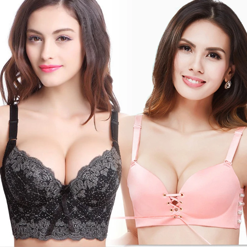 Seamless Sexy Bra For Women Fashion Push Up Wire Free Lingerie 3/4 Cup Bralette Cotton Underwear Brassiere Sujetador Biustonosz
Seamless Sexy Bra For Women Fashion Push Up Wire Free Lingerie 3/4 Cup Bralette Cotton Underwear Brassiere Sujetador Biustonosz