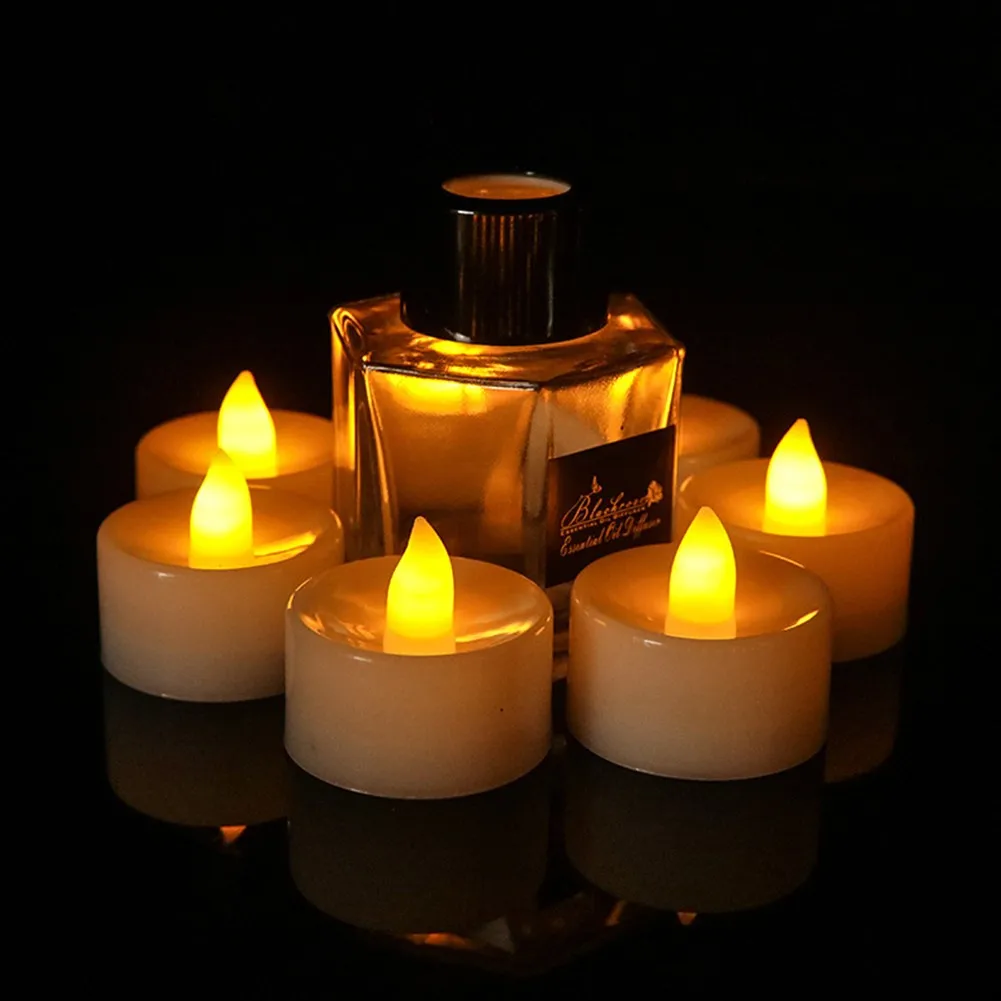 Creative 24PCS Flameless LED Tea Lights Candles Battery Powered Romantic Party Home Birthday Wedding Decoration
Creative 24PCS Flameless LED Tea Lights Candles Battery Powered Romantic Party Home Birthday Wedding Decoration