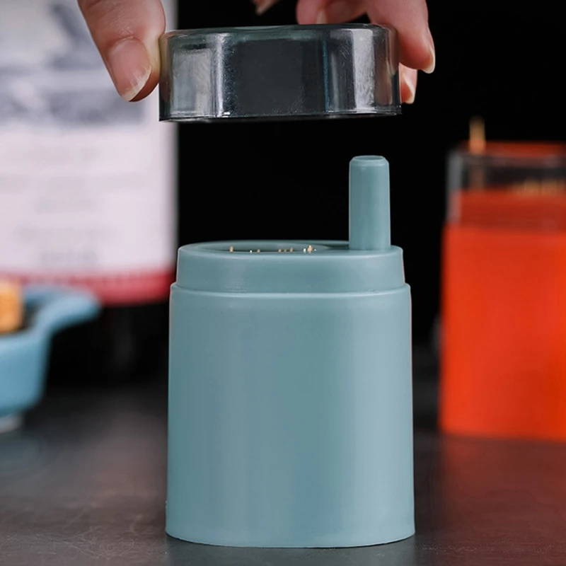 Toothpick Holders Area Type Toothpick Holder Creative Automatic Toothpick Tin Toothpick Dust-Proof Antifouling Box
Toothpick Holders Area Type Toothpick Holder Creative Automatic Toothpick Tin Toothpick Dust-Proof Antifouling Box