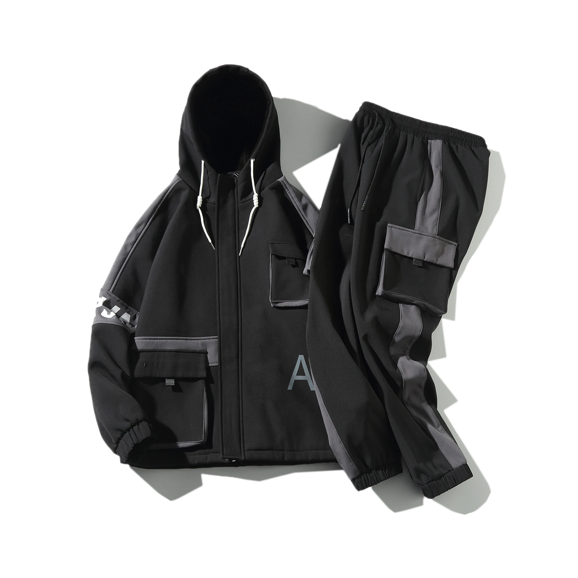 Men's hip-hop suits, men's suits, track suits, sportswear, men's track suits, men's suits, pants, zipper pocket jackets, 2PC jac
Men's hip-hop suits, men's suits, track suits, sportswear, men's track suits, men's suits, pants, zipper pocket jackets, 2PC jac