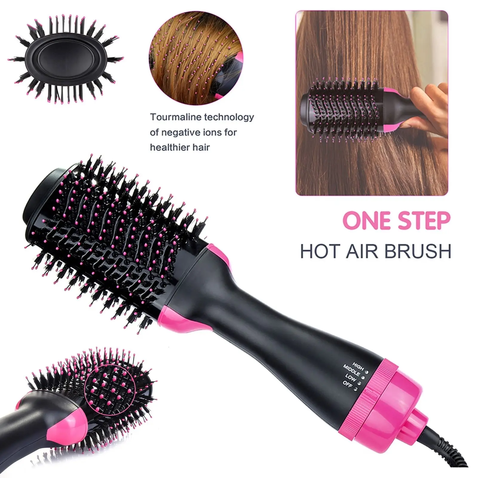 2021 Professional Hair Dryer Brush 2 IN 1 Electric Hair Blow Dryer Brush Hot Air Hair Curls Comb Hair Styler Comb Dropshipping
2021 Professional Hair Dryer Brush 2 IN 1 Electric Hair Blow Dryer Brush Hot Air Hair Curls Comb Hair Styler Comb Dropshipping