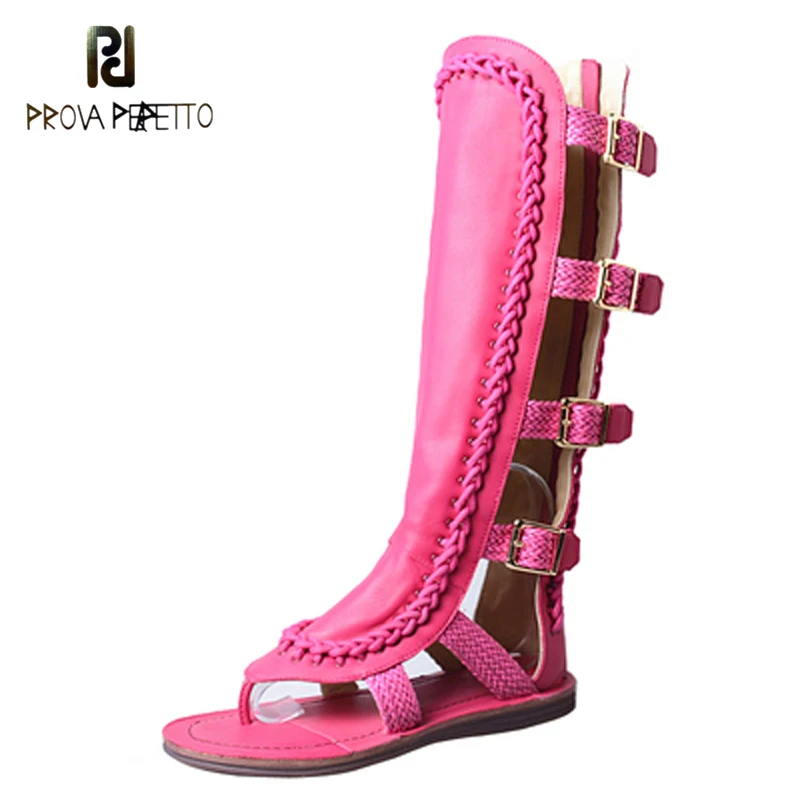 Frosted cowhide thick-soled flat-bottomed cross straps flip-flops casual color matching tall Roman sandals
Frosted cowhide thick-soled flat-bottomed cross straps flip-flops casual color matching tall Roman sandals
