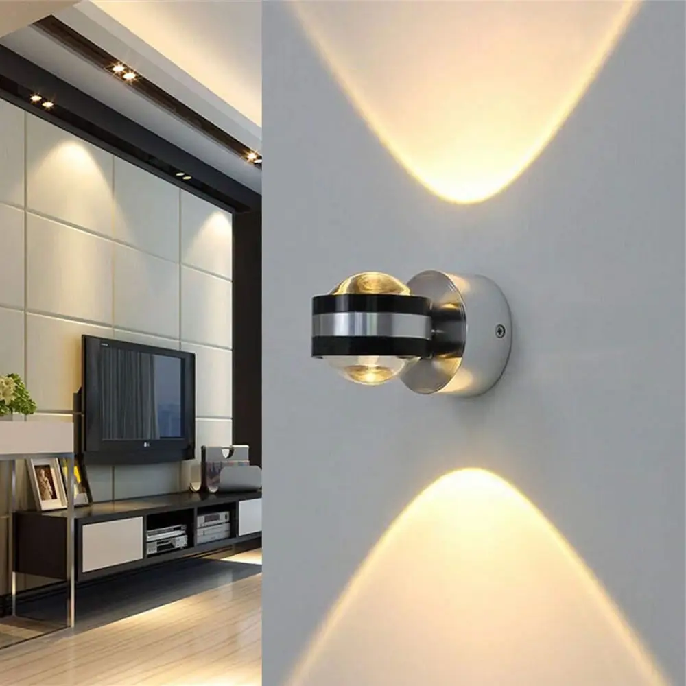6W LED Wall Light Dual-Head Crystal Sconce Mirror Front Light Indoor Living room Aisle Bedroom Bedside Background Wall Lamp
6W LED Wall Light Dual-Head Crystal Sconce Mirror Front Light Indoor Living room Aisle Bedroom Bedside Background Wall Lamp