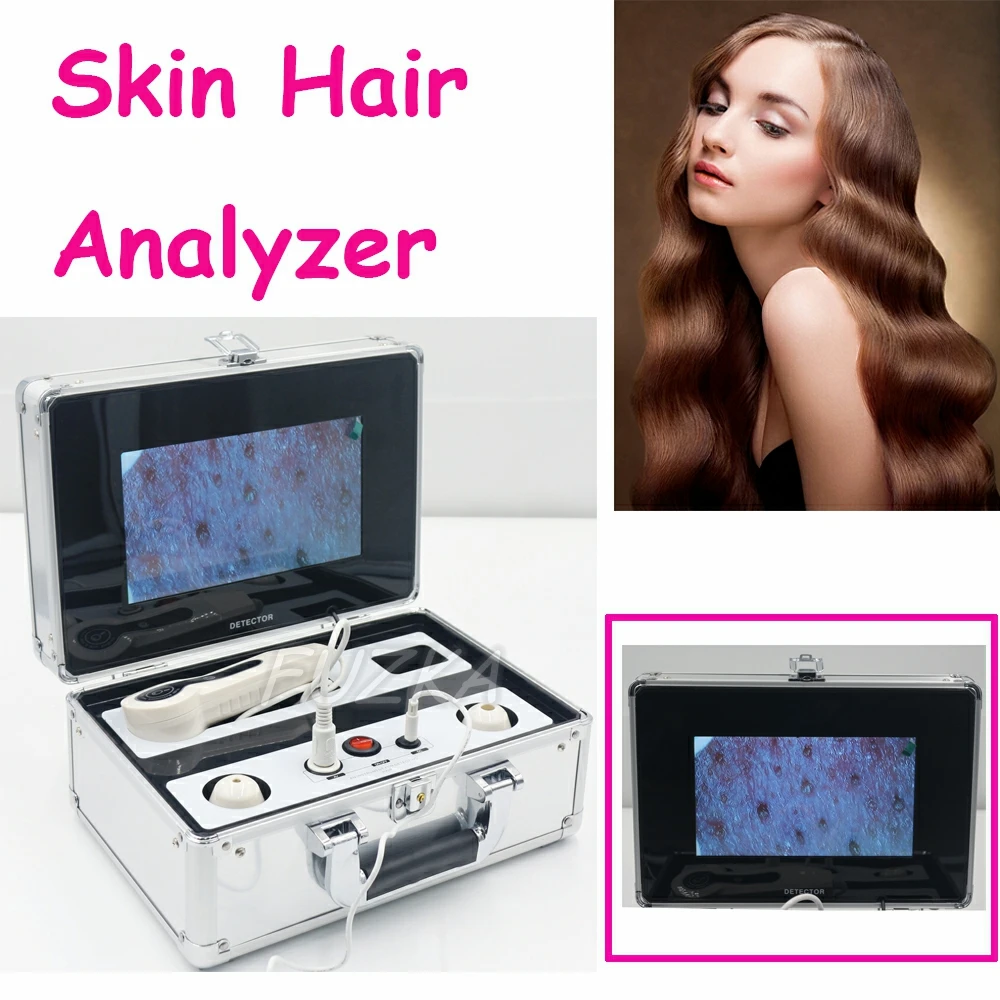 9 Inch Box-Type Scalp LCD Hair Follicle Facial Skin Detector Hair Analyser Machine Digital Skin Detection Beauty Care Equipment
9 Inch Box-Type Scalp LCD Hair Follicle Facial Skin Detector Hair Analyser Machine Digital Skin Detection Beauty Care Equipment