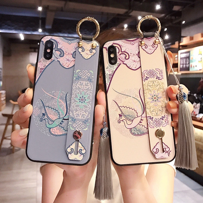 Ретро 3D чехол для телефона Samsung S10e S8 S9 S10 S20 Ultra Plus Note 8 9 10 мягкие чехлы на заднюю