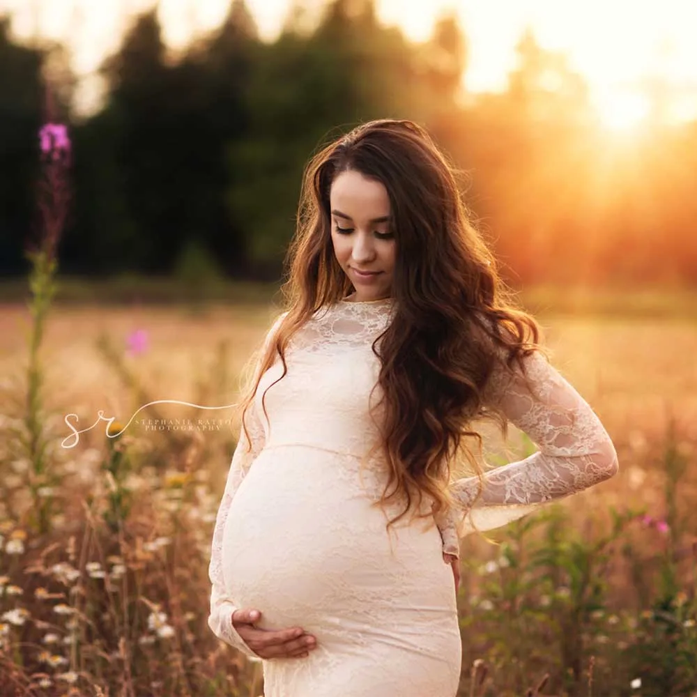 New women's lace maternity dress trailing dress photography long sleeve maternity dress necessary for pregnancy
New women's lace maternity dress trailing dress photography long sleeve maternity dress necessary for pregnancy