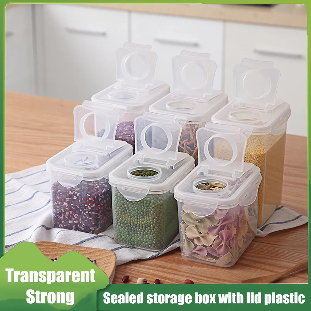 Saingace Transparent moisture-proof fresh-keeping sealed storage tanks with lid Kitchen Sealed Storage Tanks 2020 New Drop Ship
Saingace Transparent moisture-proof fresh-keeping sealed storage tanks with lid Kitchen Sealed Storage Tanks 2020 New Drop Ship