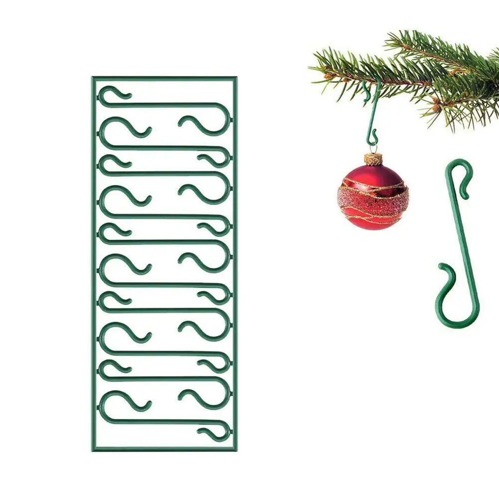 10/5PCS Reusable Christmas Tree Hooks Bauble Ornament Hangers Decoration Green Universal Hook Home Decoration Storage
10/5PCS Reusable Christmas Tree Hooks Bauble Ornament Hangers Decoration Green Universal Hook Home Decoration Storage