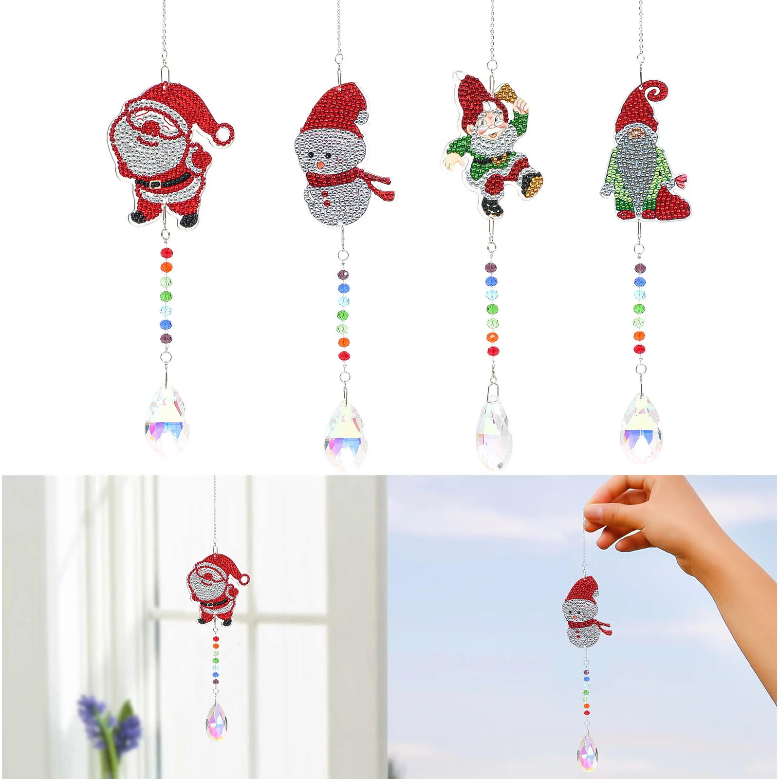 DIY Diamond Painting Wind Chime Diamond Embroidery Kit Window Chime Special Shaped Drill Cross Stitch Diamond Art Craft
DIY Diamond Painting Wind Chime Diamond Embroidery Kit Window Chime Special Shaped Drill Cross Stitch Diamond Art Craft