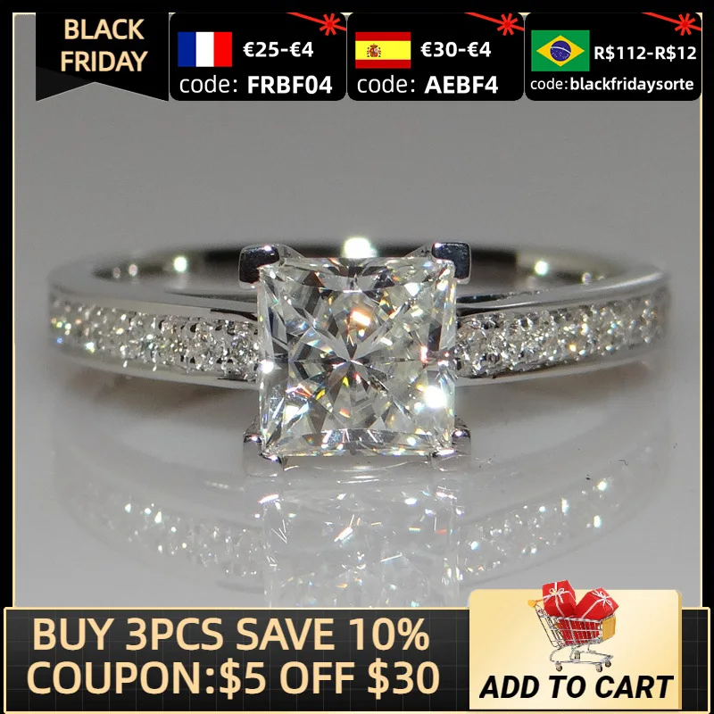 2019 Trendy Princess 925 Sterling Silver Engagement Ring Africa For Women Anniversary Gift Jewelry Wholesale Manualidades R5402
2019 Trendy Princess 925 Sterling Silver Engagement Ring Africa For Women Anniversary Gift Jewelry Wholesale Manualidades R5402