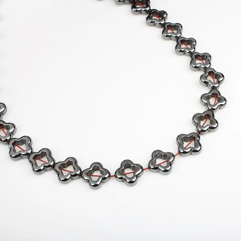 8~16mm Natural Stone Black Hematite Hollow Four Clover Loose Beads Women's Jewelry Making DIY Necklace Bracelet Accessories 15''
8~16mm Natural Stone Black Hematite Hollow Four Clover Loose Beads Women's Jewelry Making DIY Necklace Bracelet Accessories 15''