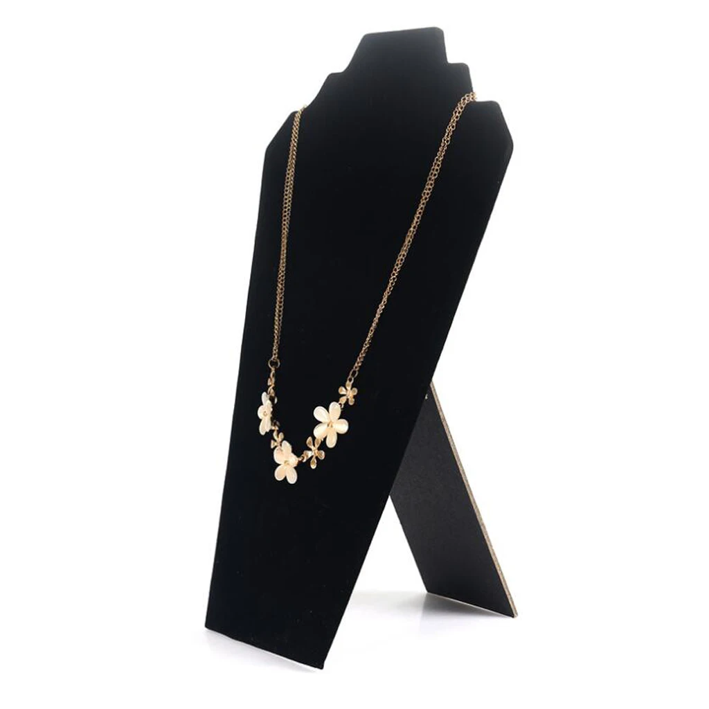 Premium Velvet Necklace Display Stand Necklace Holder Necklaces Organizer for Retail Store, Showcase, Photography, Home
Premium Velvet Necklace Display Stand Necklace Holder Necklaces Organizer for Retail Store, Showcase, Photography, Home