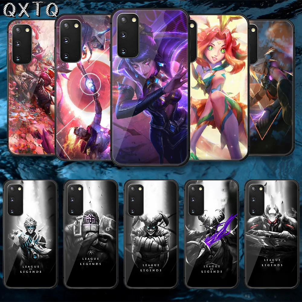 QXTQ Hot Game LOL Tempered Glass Phone Case Cover For Samsung Galaxy Note S 9 10 20 21 E Plus Ultra M 31 51 FE Black Cover
QXTQ Hot Game LOL Tempered Glass Phone Case Cover For Samsung Galaxy Note S 9 10 20 21 E Plus Ultra M 31 51 FE Black Cover